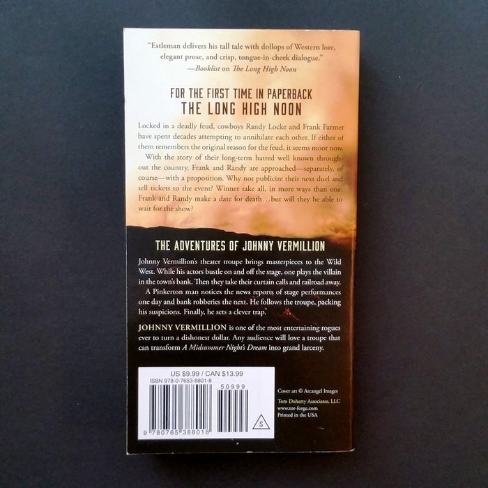 The Long High Noon and The Adventures of Johnny Vermillion - By Loren D. Estleman - Dailey Booksellers