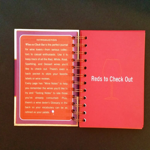 Wines to Check Out - A Journal & Tasting Guide - By Chronicle Books - Dailey Booksellers