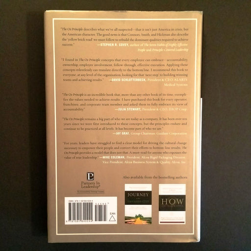 The Oz Principle - By Roger Connors - Dailey Booksellers