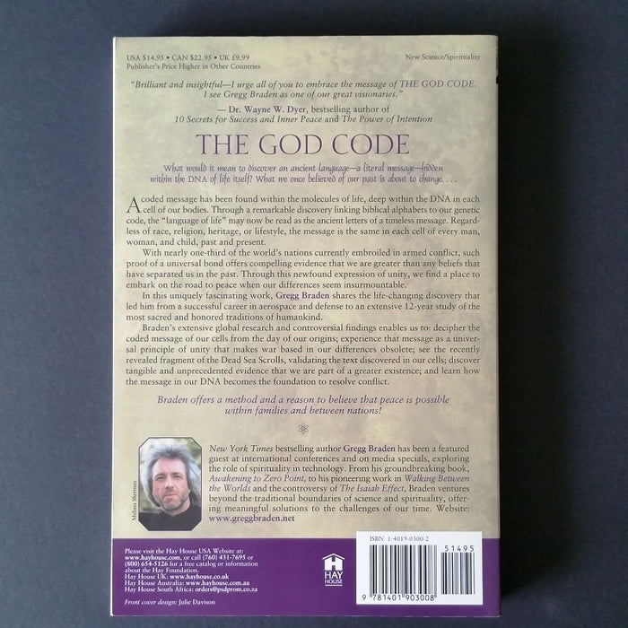 The God Code: The Secret of Our Past, the Promise of Our Future - By Gregg Braden - Dailey Booksellers