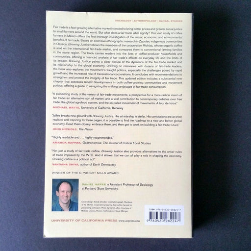 Brewing Justice: Fair Trade Coffee, Sustainability, and Survival - By Daniel Jaffee - Dailey Booksellers