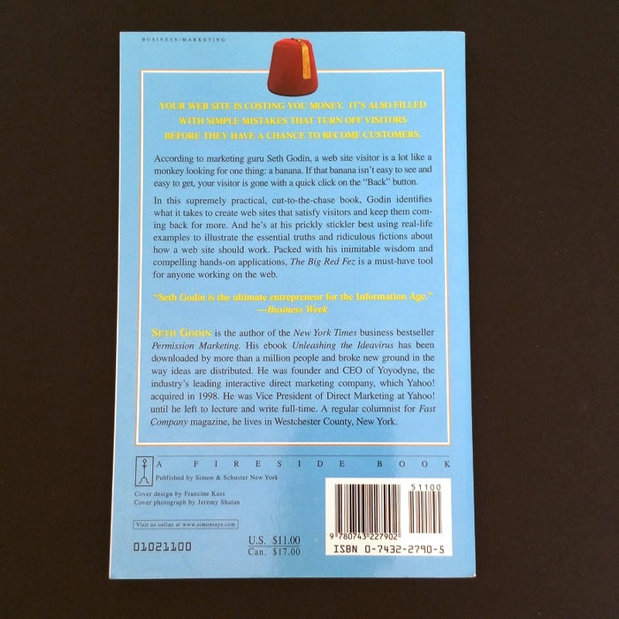 The Big Red Fez: How to Make Any Website Better - By Seth Godin - Dailey Booksellers
