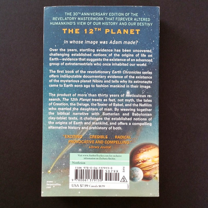 The 12th Planet: Book I of the Earth Chronicles- By Zecharia Sitchin - Dailey Booksellers