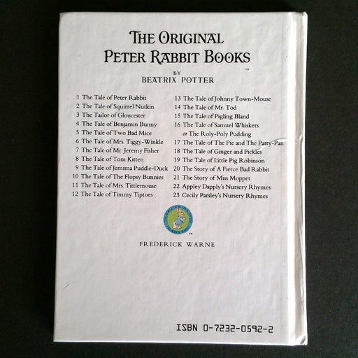 The Tale of Peter Rabbit - By Beatrix Potter - Dailey Booksellers