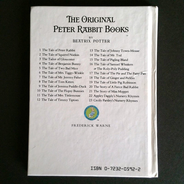 The Tale of Peter Rabbit - By Beatrix Potter - Dailey Booksellers