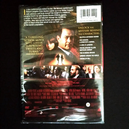 Inferno DVD (2017) - A Ron Howard Film - Dailey Booksellers