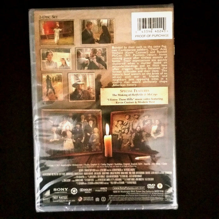 Hatfields & McCoys DVD (Two-Disc Set 2012) - Sony Pictures Film - Dailey Booksellers