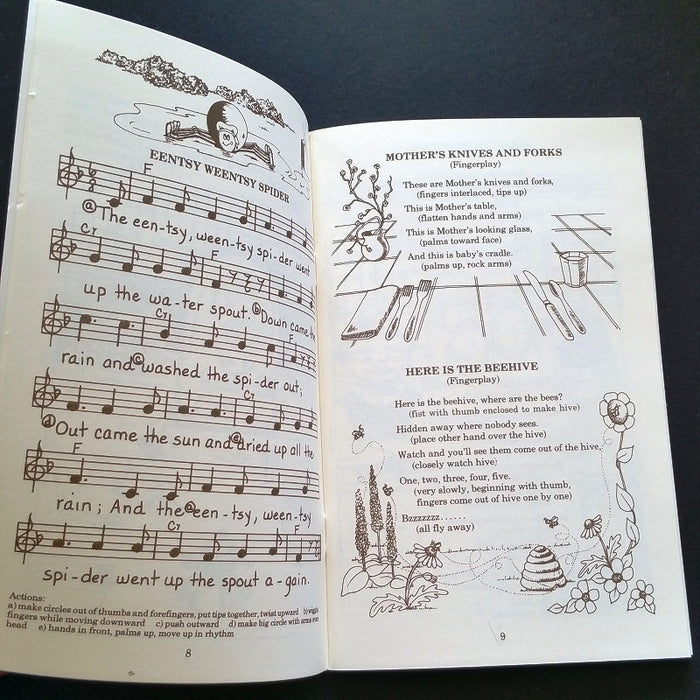 Wee Sing Children's Songs and Fingerplays with Book (Audio Cassette) - By Pamela Conn Beall - Dailey Booksellers