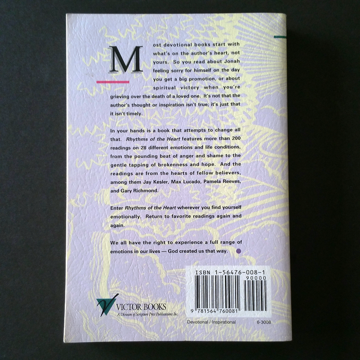 Rhythms of the Heart - Compiled By Shelley Chapin - Dailey Booksellers