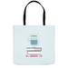 All I Need is Coffee and a Good Book - Iced Teal - Tote Bag - Dailey Booksellers