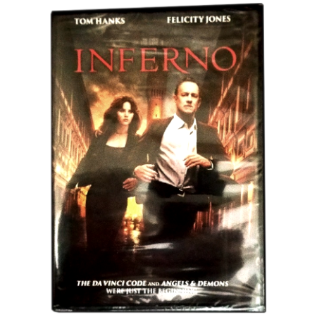 Inferno DVD (2017) - A Ron Howard Film - Dailey Booksellers