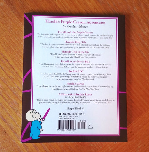 Harold and the Purple Crayon 50th Anniversary Edition - By Crockett Johnson - Dailey Booksellers