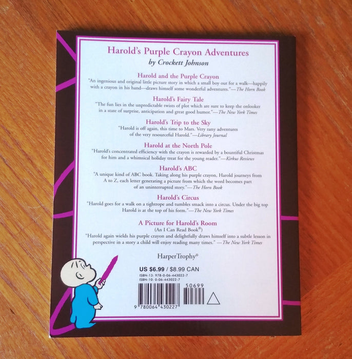 Harold and the Purple Crayon 50th Anniversary Edition - By Crockett Johnson - Dailey Booksellers