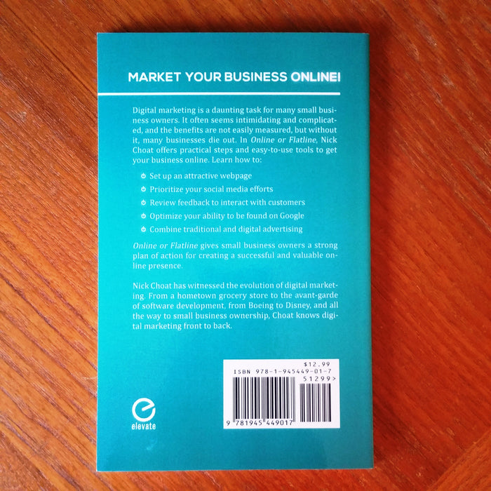Online or Flatline - By Nick Choat - Dailey Booksellers