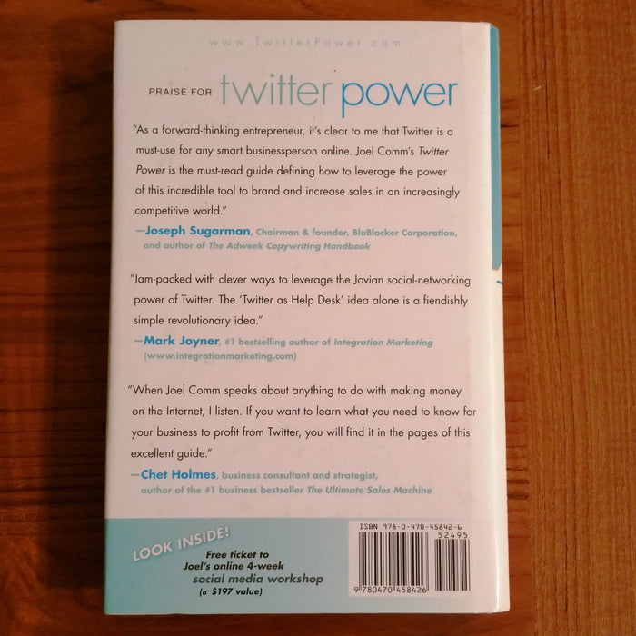 Twitter Power - By Joel Comm - Dailey Booksellers