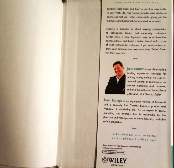 Twitter Power - By Joel Comm - Dailey Booksellers